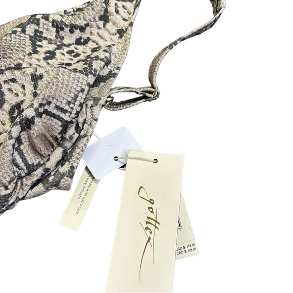 PROFILE BY GOTTEX Classics Womens safari print modest one piece swimsuit NWT - Picture 4 of 12